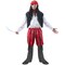 Faux Leather Costume Boots - Knee High Over The Shoe Black Pirate Boots Accessories for Costumes